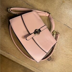 Elegant Pink Crossbody Bag
